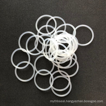 Colourless FDA Grade Sil Silicon Rubber O Ring